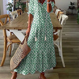 Michaela - Boho Kleid mit Bauchbedeckung