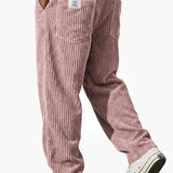 Herren Cordhose mit elastischem Bund