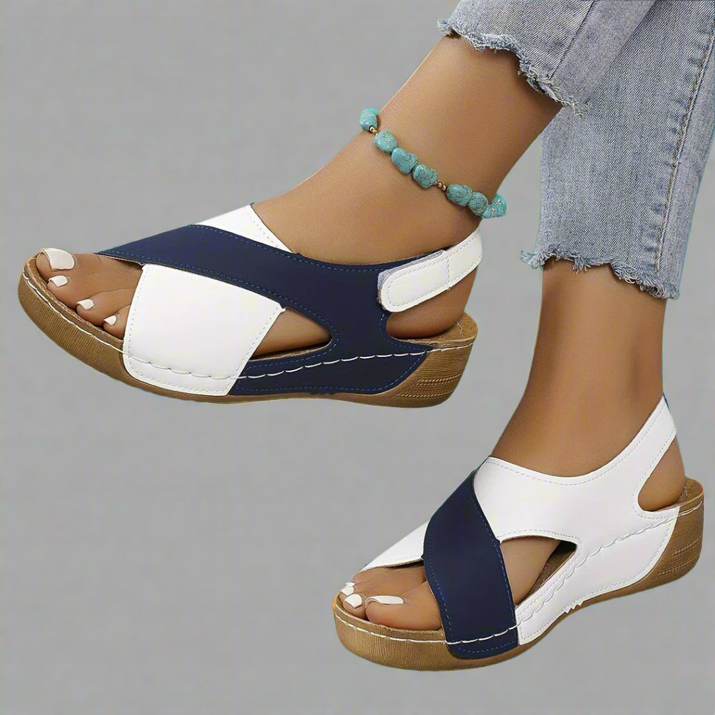 Kendra - Orthopädische Sandalen Colorblock