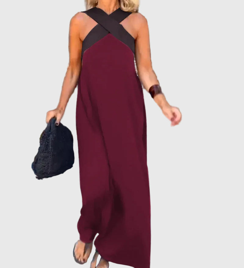 Elena | Elegantes und fließendes Maxikleid