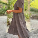 Bexley - Lässiges Sommerkleid mit V-Ausschnitt