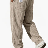 Herren Cordhose mit elastischem Bund