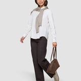 Damenjeans Evelin Straight Schokolade