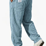 Herren Cordhose mit elastischem Bund