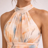 Neckholder Maxikleid