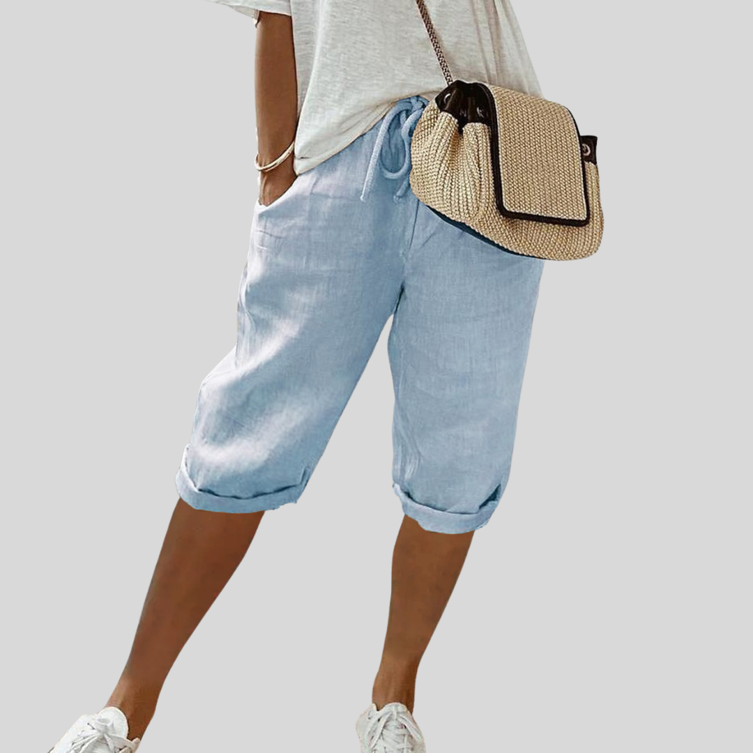 Elegante Fließende Shorts
