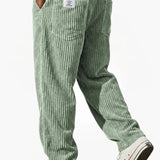 Herren Cordhose mit elastischem Bund