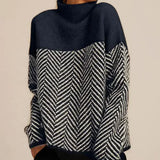 Norah | Pullover aus Baumwolle mit Stehkragen