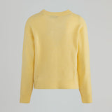 Langarm-Pullover mit geprägtem Logo