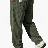 Herren Cordhose mit elastischem Bund
