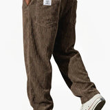 Herren Cordhose mit elastischem Bund