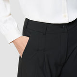 Damen Avira Hose Weit Schwarz