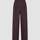 Damen Avira Hose Weit Bordeaux Beere