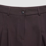 Damen Avira Hose Weit Bordeaux Beere