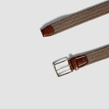 Geflochtener elastischer Gürtel Khaki