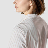 Business-Hemd Slim, karamell gestreift