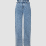 Damen Klassische Jeans Relaxed Fit Snow Blue Wash