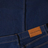 Klassische Slim-Fit-Jeans in Mitternachtsblau