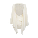Ruffled Satin Mini Dress
