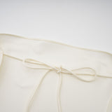 Ruffled Satin Mini Dress