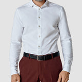 Elastisch Leder Gürtel Schwarz