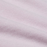 Damen Anspruchsvoll Strick Poloshirt Weich Pink Melange