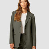 Essential Blazer Dunkeloliv