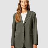 Essential Blazer Dunkeloliv