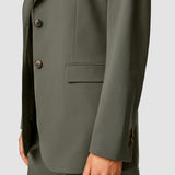 Essential Blazer Dunkeloliv