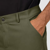 Essential Hose Regular Klee Grün