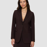 Damen Essential Blazer Espresso