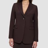 Damen Essential Blazer Espresso