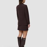 Damen Essential Blazer Espresso