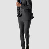 Essential Blazer Regular Dunkler Schatten