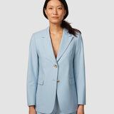 Essential Blazer Himmel Blau Melange