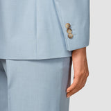 Essential Blazer Himmel Blau Melange