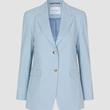 Essential Blazer Himmel Blau Melange