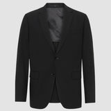 Essential Blazer Slim Schwarz