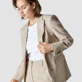Essential Blazer Toffee Karo
