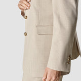 Essential Blazer Toffee Karo