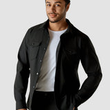 Overshirt Schwarz