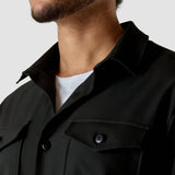 Overshirt Schwarz