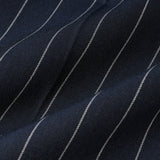 Essential Anzughose Regular Marineblau gestreift
