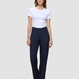 Essential Hose gerade Mitternachtsblau