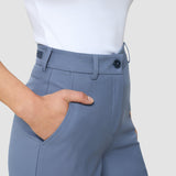 Damen Essential Hose Straight Frostblau