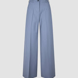 Damen Essential Hose weit Frostblau