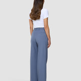 Damen Essential Hose weit Frostblau