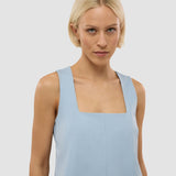 Damen Essential Spencer-Kleid Himmelblau meliert