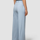 Essential Hose Weit Himmel Blau Melange