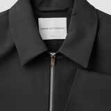 Essential Shorts Reißverschlussjacke Schwarz